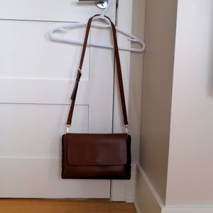 Zara camel crossbody bag